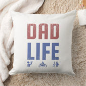 パパライフSVG – 父の日ヴィンテージデザイン | おもしろい クッション (ブランケット)