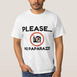 パパラッジをやめて！ Tシャツ