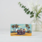 パパラッチ写真家 名刺 (スタンド正面)