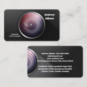 パパラッチ写真家 名刺 (正面/裏面)