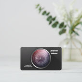 パパラッチ写真家 名刺 (スタンド正面)