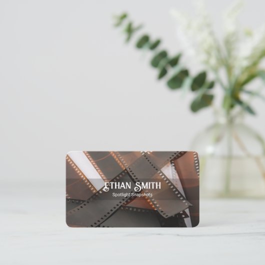 パパラッチ写真館 名刺 (スタンド正面)