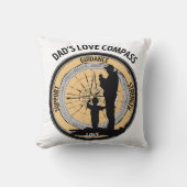 パパラブコンパス クッション (正面)