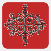 パパレグバエレグアヴェーヴェーシユ スクエアシール (正面)