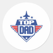 パパレジェンドマン ラウンドシール (正面)