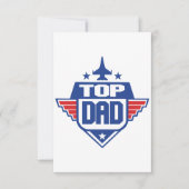 パパレジェンドマン 招待状 (正面)