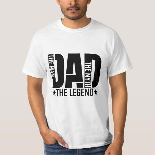 パパレジェンドマンTシャツ Tシャツ (正面)