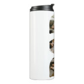 パパレターフォトコラージュ父の日 タンブラー (回転左)