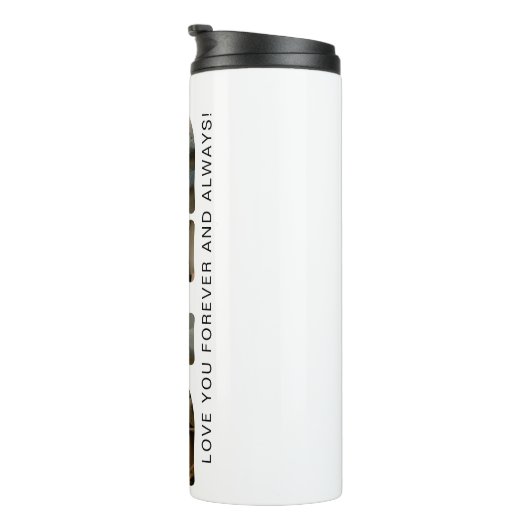 パパレターフォトコラージュ父の日 タンブラー (回転右)