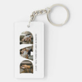 パパレター写真コラージュ キーホルダー (裏面)