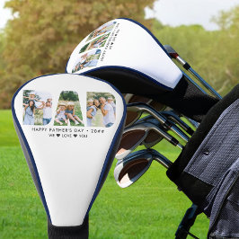 パパレター切り出しフォトコラージュカスタム文字ゴルフH ゴルフヘッドカバー
