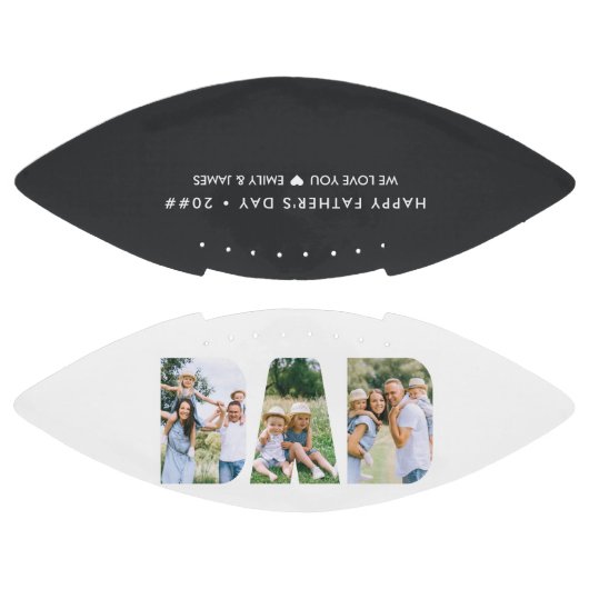 パパレター切り出しフォトコラージュカスタム文字 アメリカンフットボール (パネル)