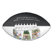 パパレター切り出しフォトコラージュカスタム文字 アメリカンフットボール (正面)
