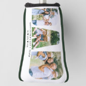 パパレター切り出しフォトコラージュカスタム文字 ゴルフヘッドカバー (回転90)