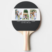 パパレター切り出しフォトコラージュカスタム文字 卓球ラケット (正面)