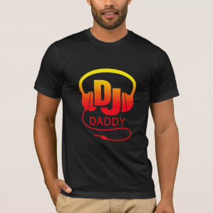 パパレッド黄色DJヘッドフォン Tシャツ