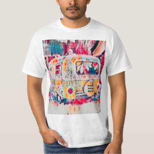 パパレトロ最高の、カンパーヒッピーデザイン、父の日 Tシャツ