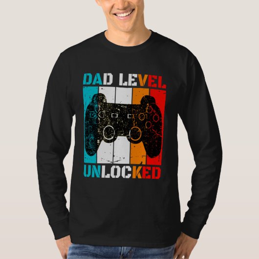 パパレベルのロック解除 Tシャツ (正面)