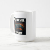 パパレベル：エキスパート コーヒーマグカップ (正面左)