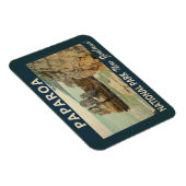 パパロアナショナルパークニュージーランドヴィンテージ マグネット (右側)