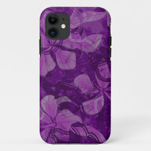 パパロアハイビスカスハワイアンラバロ絵画ックズ iPhone 11 ケース