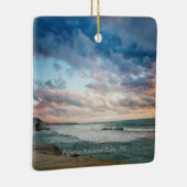 パパロア国立公園ラベル セラミックオーナメント (右)