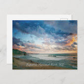 パパロア国立公園ラベル ポストカード (正面/裏面)