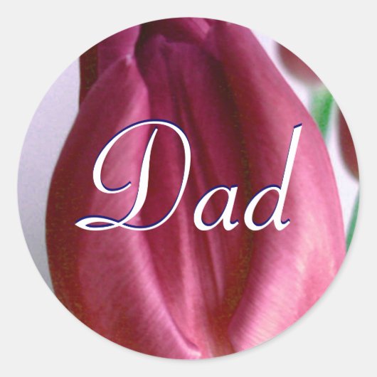 パパロゼーチューリップシール ラウンドシール (正面)