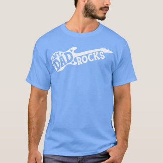 パパロックミュージックギターファーザーメンガール Tシャツ