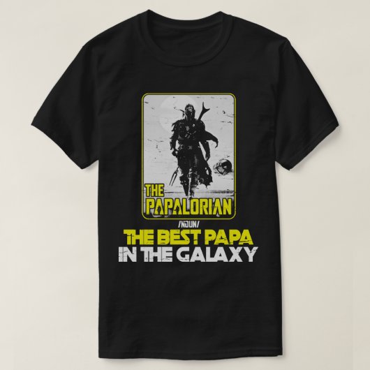 パパロリアン最高のザパパ銀河系幸せF Tシャツ (デザイン正面)