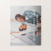 パパワールドの最高のパパ写真と名前 ジグソーパズル (縦)