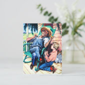 パパヴィンテージアートとの会話 ポストカード (スタンド正面)