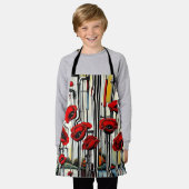 パパヴェリトゥボラリ1 エプロン (着用した状態)