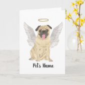 パパーソナライズされたグ悔やみや弔慰メモリアル カード (黄色い花)