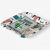 パパーソナライズされたグ9th誕生日パーティー ペーパープレート (傾斜あり)