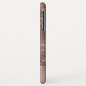 パパーソナライズされたリダガーリーイヤモンドバラ金ゴールド Case-Mate iPhoneケース (裏面/左)