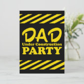 パパ下建築パーティー 招待状 (スタンド正面)
