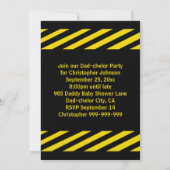 パパ下建築パーティー 招待状 (裏面)