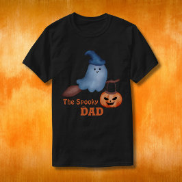 パパ不気味ハロウィンファミリーマッチングメンズ Tシャツ