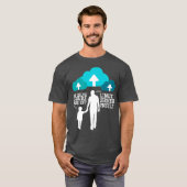 パパ主にLinuxサーバで構成されるクラウドとは Tシャツ (正面フル)