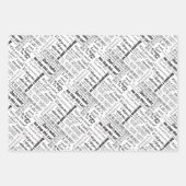 パパ主義 ラッピングペーパーシート (正面3)