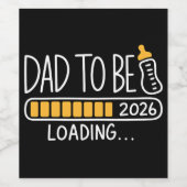 パパ予定 2026年 Daddyに昇格 新パパ ワインラベル (シングルラベル)