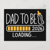 パパ予定 2026 ダディに昇格 新パパ 案内ポストカード (正面)