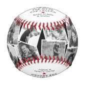 パパ人神話レジェンドフォトベースボール 野球ボール (正面)