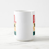 パパ人神話レトロおもしろいト動揺して コーヒーマグカップ (中央)