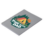 パパ付き時間 – 父の日スパイラルフォトノートブック ノートブック (左側)