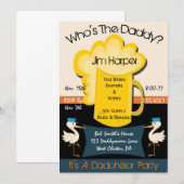 パパ会の招待状 招待状 (正面/裏面)