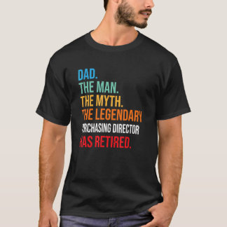 パパ伝説の購買部長が持っている退職した Tシャツ