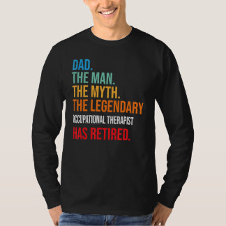 パパ伝説的な職業セラピストが引退した Tシャツ