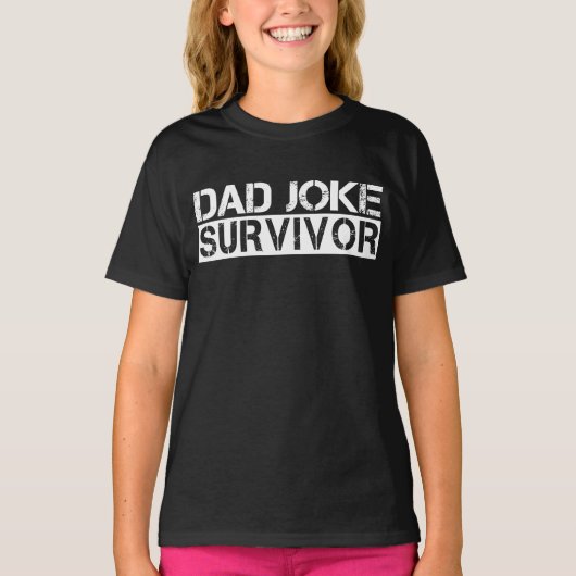パパ冗談おもしろい生還父の日 Tシャツ (正面)